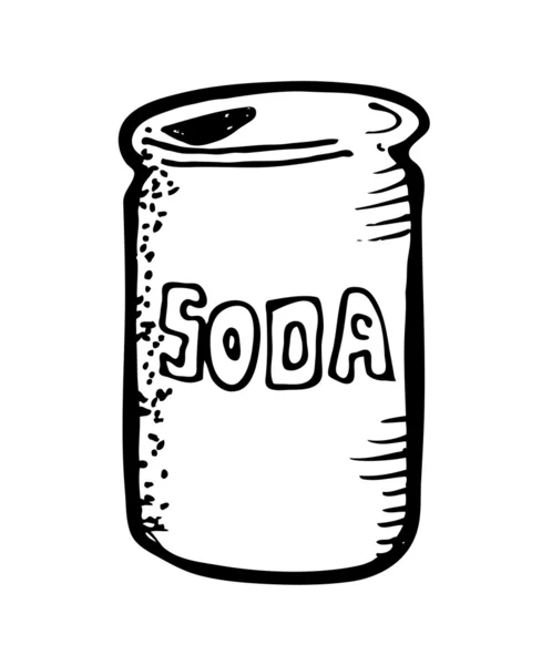 Bebida de soda — Vector de stock