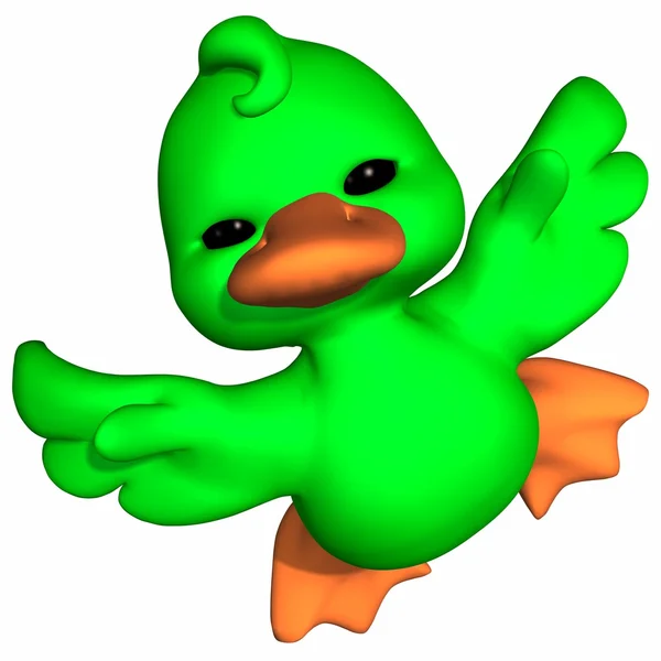 Pato lindo - Figura de Toon —  Fotos de Stock