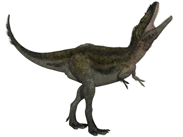 Alioramus - 3d dinoszaurusz — Stock Fotó