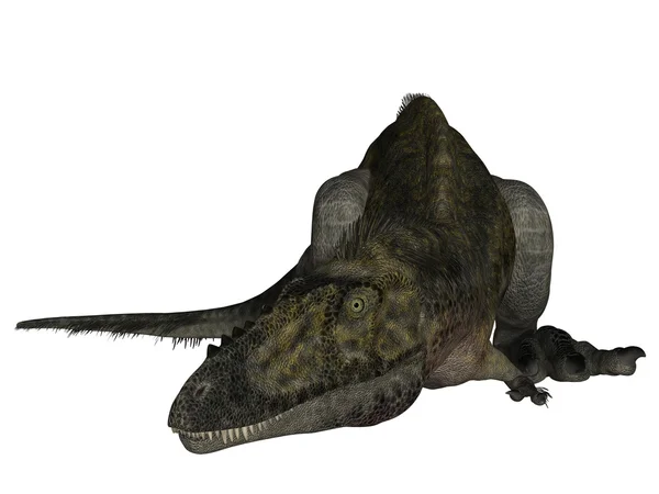 Alioram - dinozaur 3d — Zdjęcie stockowe