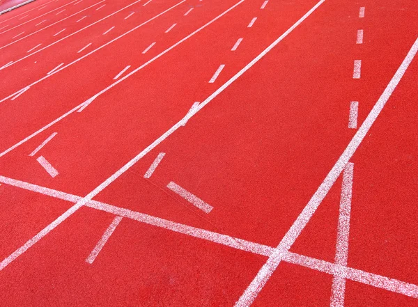 Pista de atletismo — Foto de Stock