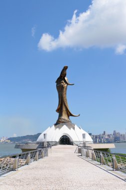 Statue of Kun Iam clipart