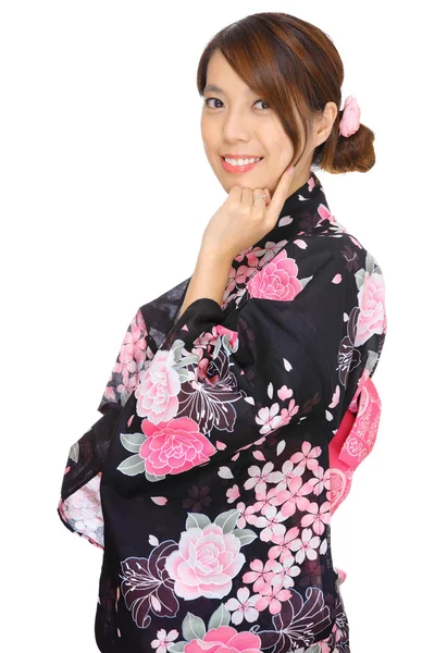 Japonais kimono femme — Photo