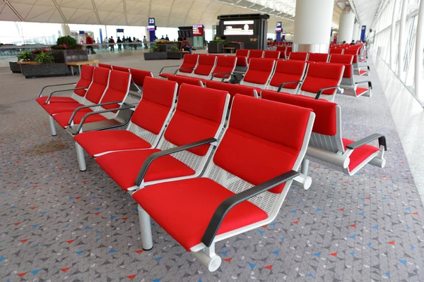 Rows of empty seats — Stock Photo, Image