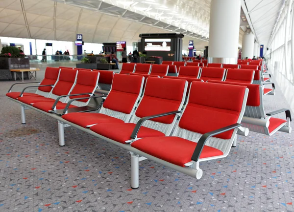 Rows of empty seats — Stock Photo, Image