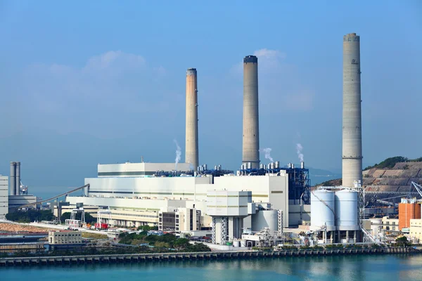 Central eléctrica a carvão — Fotografia de Stock