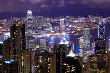 Hong kong gece