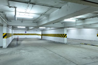 Garage car park clipart