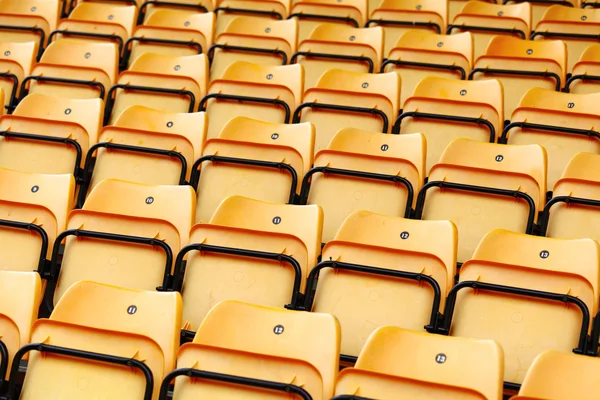 Assentos no estádio — Fotografia de Stock
