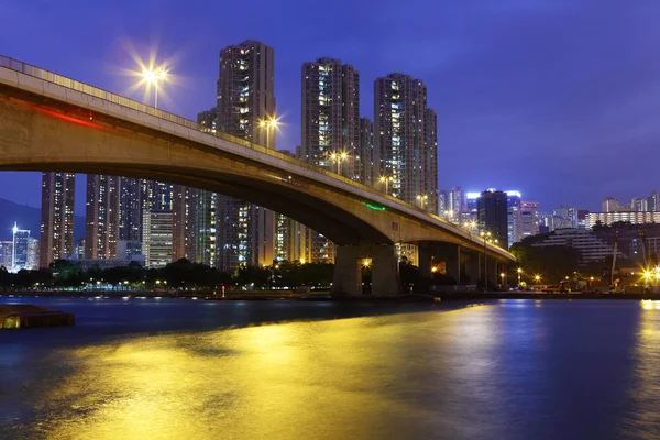 Pont sur la mer à Hong Kong — Photo