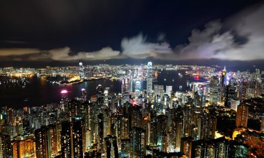 Hong kong gece