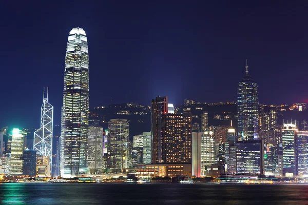 Гонконгская ночь — стоковое фото