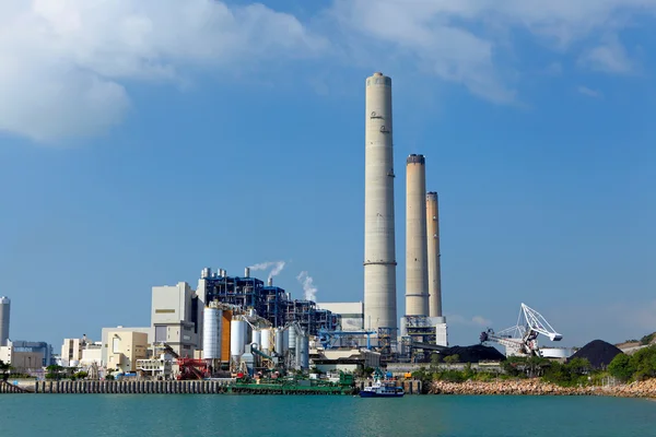 Kolen gestookte elektrische elektriciteitscentrale — Stockfoto