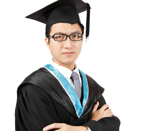 Young Asian man graduation — Stock Photo, Image