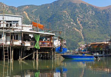 hong Kong Tai o balıkçı köyü