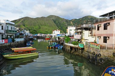 hong Kong Tai o balıkçı köyü