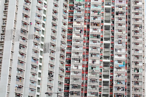 Hong Kong casa pubblica — Foto Stock