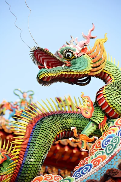 Aziatische tempel dragon — Stockfoto