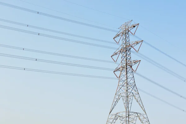 stock image Power transmission tower