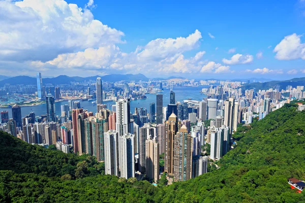 Hong Kong vista desde el pico —  Fotos de Stock