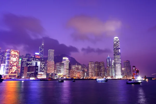 Hong Kong vue sur le port — Photo