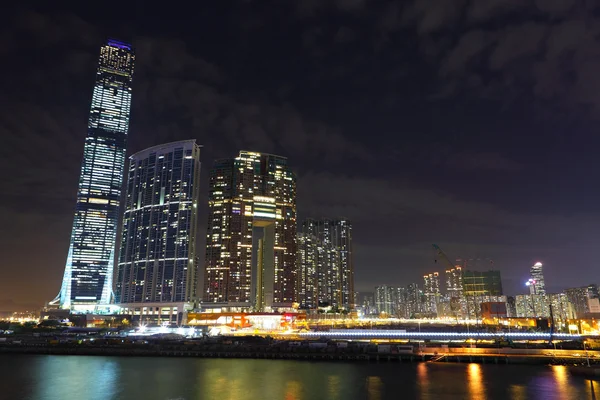 Kowloon, gece — Stok fotoğraf