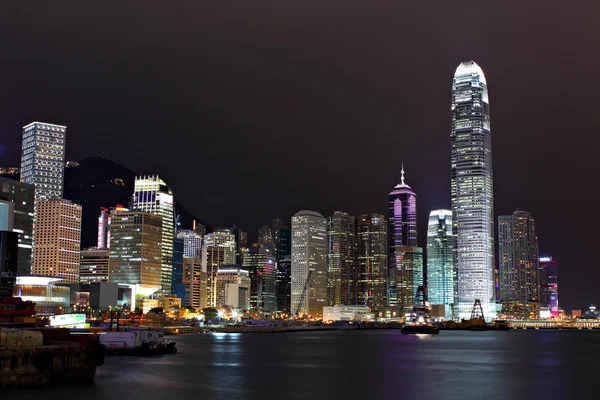 香港的夜空 — 图库照片#