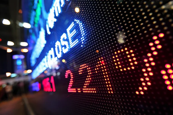 Aktiemarknaden prissättning abstrakt — Stockfoto