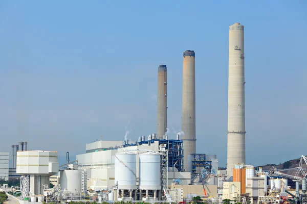 Opalane węglem elektrowni — Zdjęcie stockowe