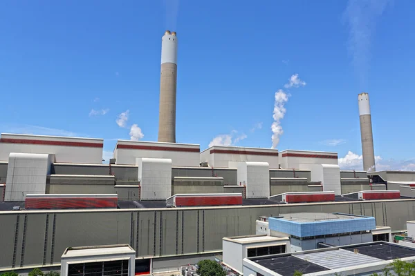 Uhelných elektrárny — Stock fotografie