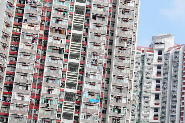Crowded apartment block Stock Picture