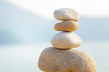 Balance rocks clipart