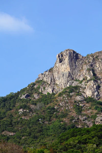 狮子岩，象征香港精神 — 图库照片