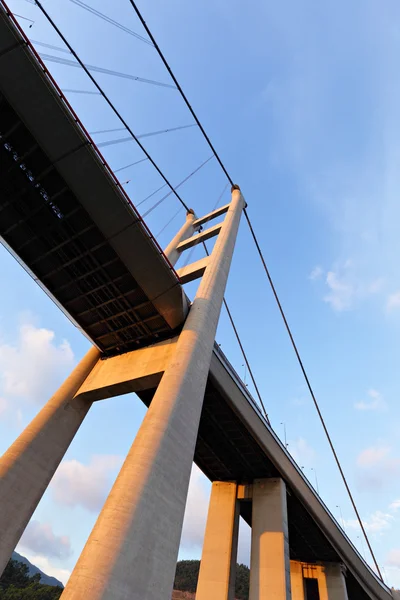 Tsing ma bridge — Stockfoto