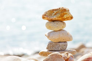 Balance rocks clipart