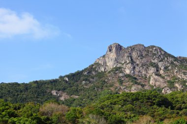 Lion Rock, symbol of Hong Kong spirit clipart