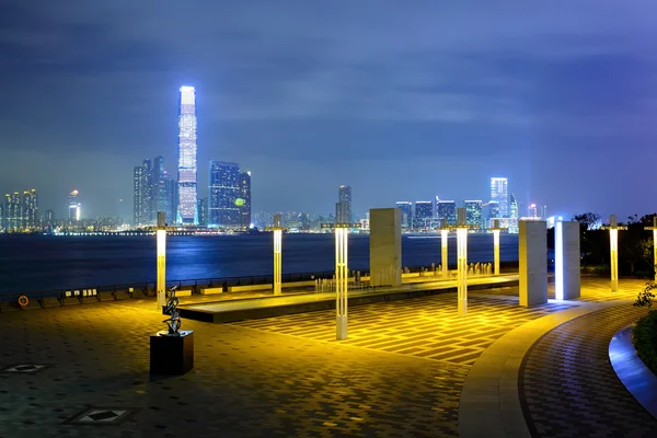 Kowloon at night — Stock Photo, Image