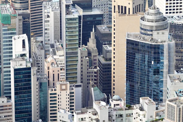 Stock image Crowded building