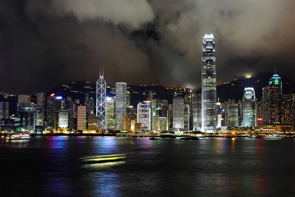 Pohled na přístav Hongkong — Stock fotografie