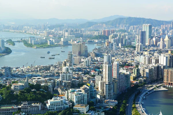 stock image Macau city view