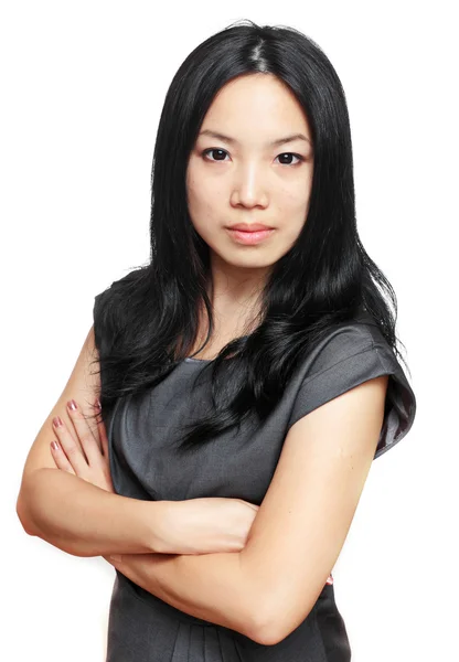 Portré ázsiai üzletasszonyról — Stock Fotó
