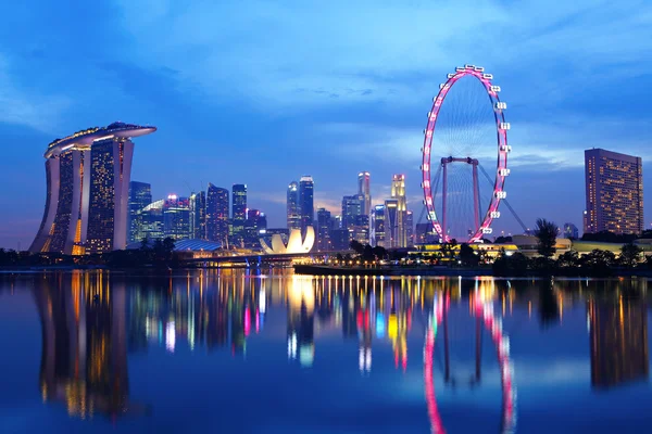 新加坡城市景观 — 图库照片