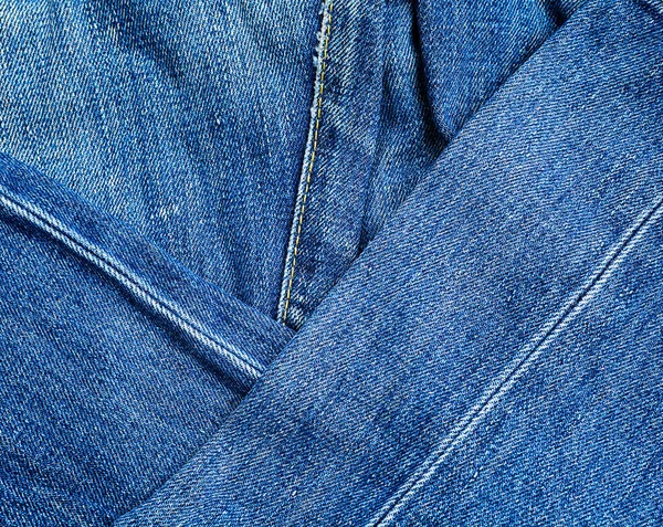 Сині джинси — стокове фото
