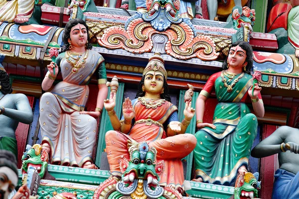 Estatua en templo hindú — Foto de Stock