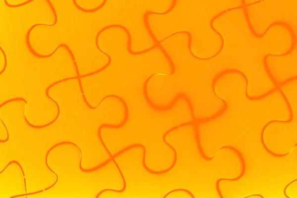 Turuncu puzzle — Stok fotoğraf