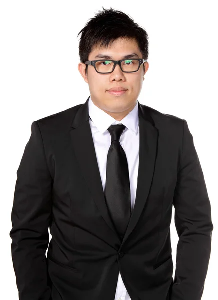 Молодий азіатський бізнесмен — стокове фото
