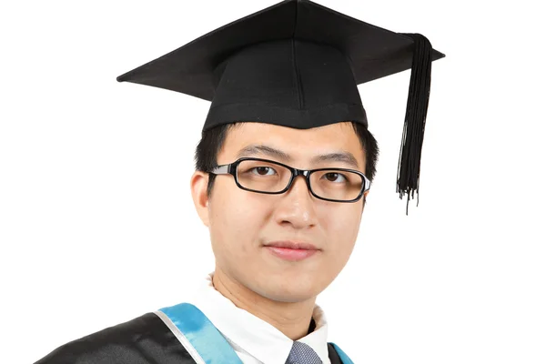 Aziatisch mens afstuderen — Stockfoto