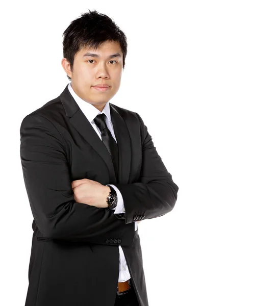 Mladý asijský podnikatel — Stock fotografie