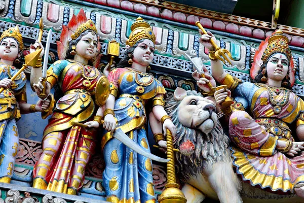 Hinduistický chrám socha — Stock fotografie