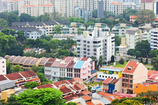 Singapur konut şehir — Stok fotoğraf